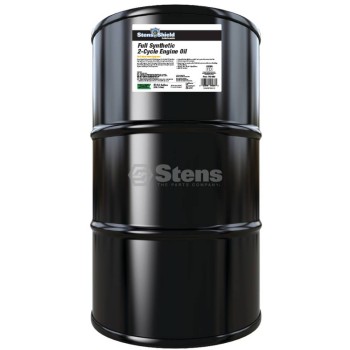 Stens Shield 2-Cycle Engine Oil / 50:1 Full Synthetic, 55 gallon drum