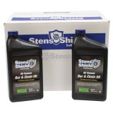 Stens Shield Bar and Chain Oil / All season formula, Twelve 32 oz. bottles